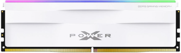 Модуль памяти DDR5 16Gb 6000MHz Silicon Power XPOWER Zenith RGB White C36 (SP016GXLWU60FFSG)