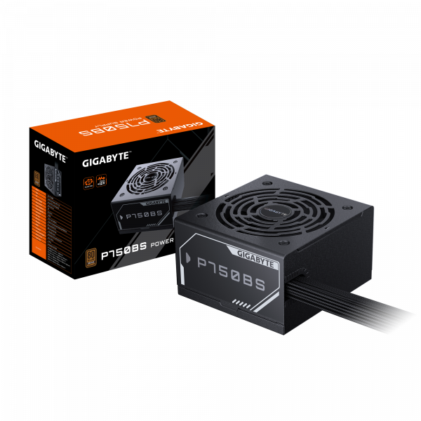 Блок питания 750W Gigabyte P750BS Bronze черный