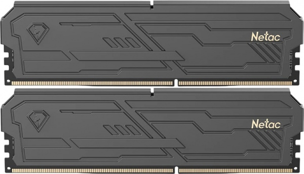 Модуль памяти DDR4 16GB (8Gbx2) 3600Mhz Netac Shadow III Black NTSHD4P36DP-16K
