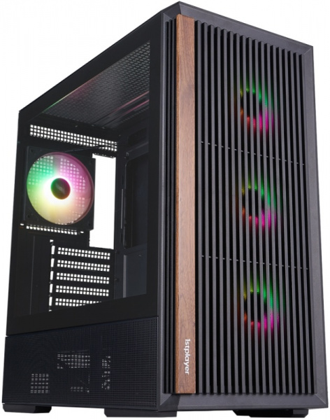 Корпус 1STPLAYER WD7 ARGB Black / WD7-BK-4FA7-2FA7R