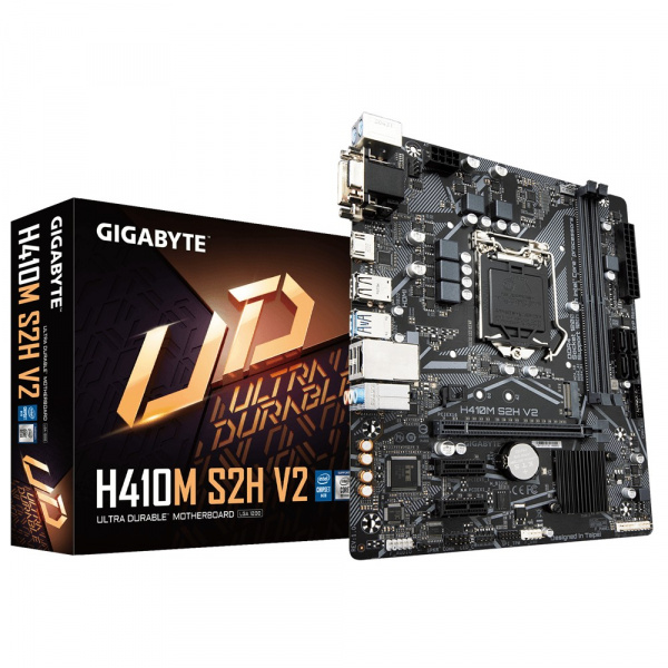 Материнская плата LGA1200 Gigabyte H410M S2H V2