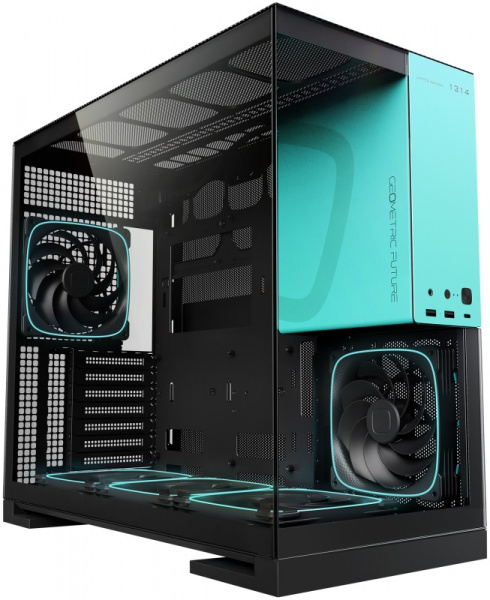 Корпус Geometric Future Model 5 Black Blue with fans 1AM5WKBB00110