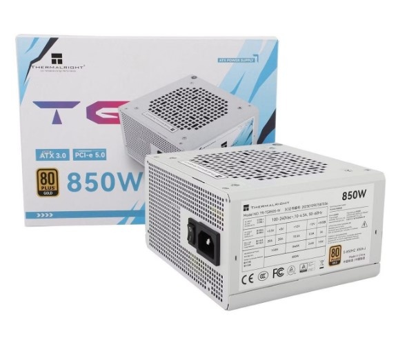 Блок питания 850W Thermalright TR-TG850S-W 80+ Gold White