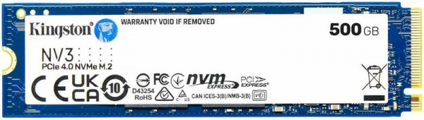 Накопитель SSD M.2 500Gb Kingston NV3 SNV3S/500G