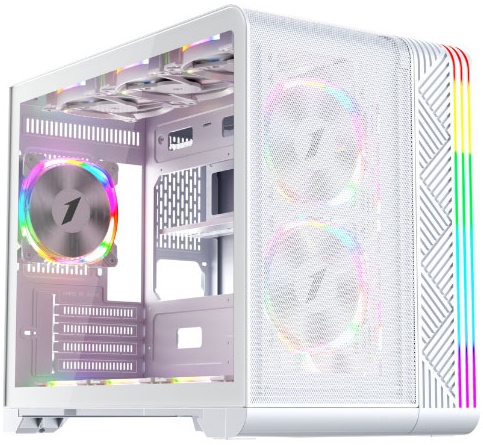 Корпус 1STPLAYER VT6 ARGB White / VT6-WH-3FS7-W