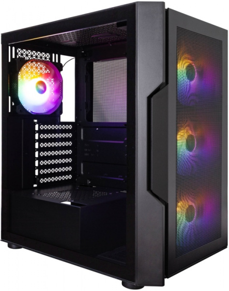 Корпус 1STPLAYER TRILOBITE T7-P Black FRGB / T7-P-BK-4F1