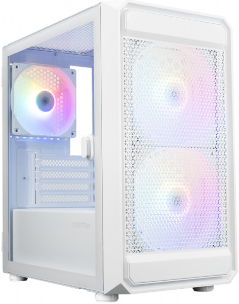 Корпус XASTRA A303M 3FRGB White A303M-2FC14F-1FC12F-D-WH