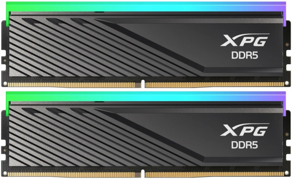 Модуль памяти DDR5 32GB (2x16Gb) 6000MHz ADATA LANCER BLADE AX5U6000C3616G-DTLABRBK RGB Black BS