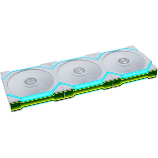 Комплект вентиляторов (3шт.) Lian Li UNI FAN SL FLEX 120 Reverse Blade WHITE G9F.12RSL1F3W.R0