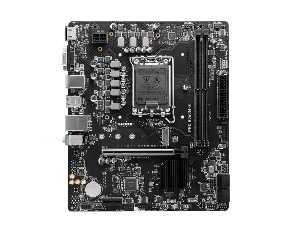 Материнская плата PRO B760M-E DDR5 2