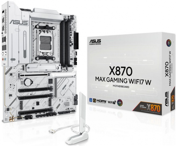 Материнская плата AM5 ASUS X870 MAX GAMING WIFI7 W