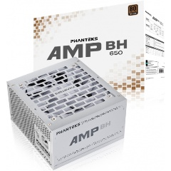 Блок питания 650W PHANTEKS AMP BH 80 Plus Bronze White PH-P650BM_WT01