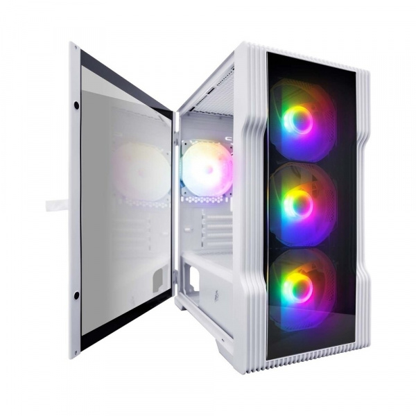 Корпус 1STPLAYER TRILOBITE T3-G White / T3-G-WH-4F1-W