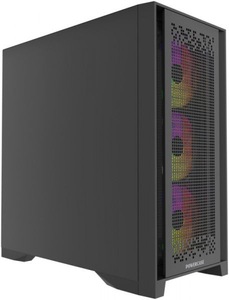 Корпус Powercase ByteFlow Pro CP ARGB Black / CH9CLPB-A4