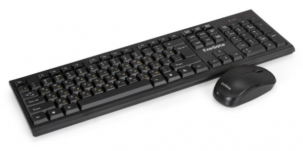 Комплект беспроводной клавиатура + мышь ExeGate Professional Standard Combo MK280 (EX296104RUS)