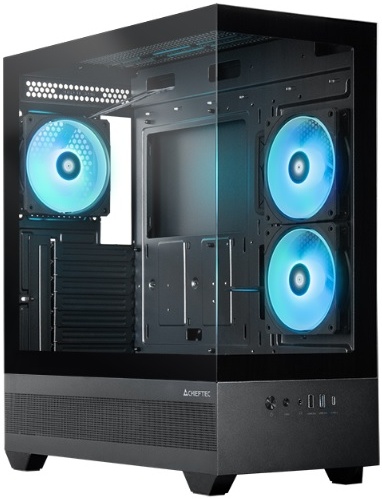 Корпус CHIEFTEC VISTA GT-01B-OP черный