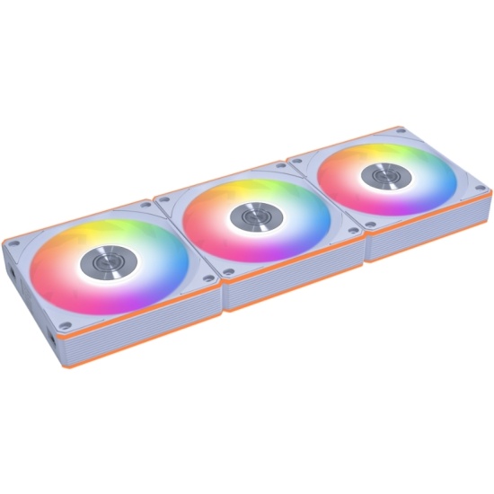 Комплект вентиляторов (3шт.) LIAN LI UNI FAN WIRELESS 120-3 WHITE REVERSE BLADE (G99.12RCL1W3W.R0)