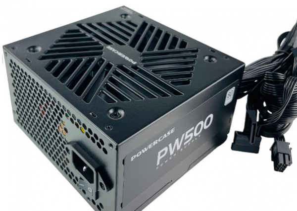 Блок питания 500W Powercase PW500 80 Plus PS-500W-DC BS