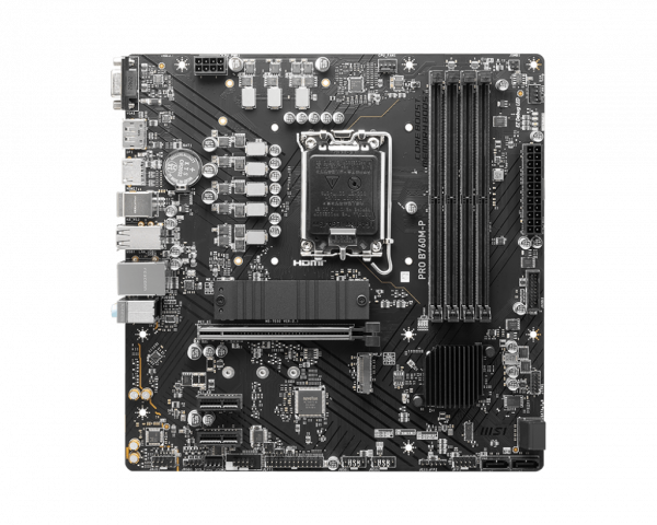 Материнская плата LGA1700 MSI PRO B760M-P DDR5