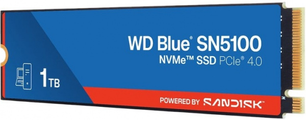 Накопитель SSD M.2 1Tb WD Blue SN5100 WDS100T5B0E PCIe 4.0 x4