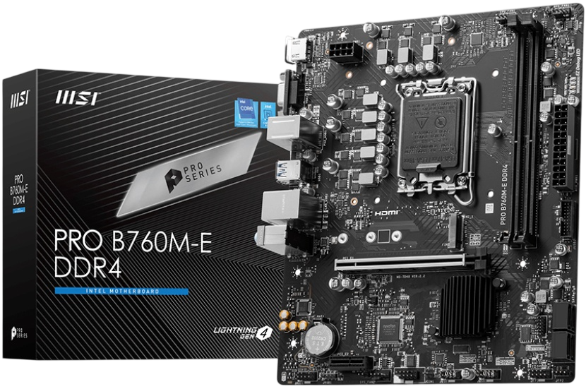 Материнская плата PRO B760M-E DDR4