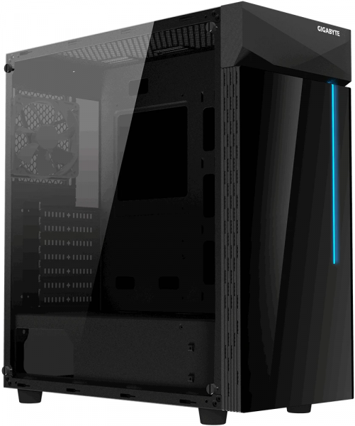 Корпус GIGABYTE C200 GLASS черный GB-C200G