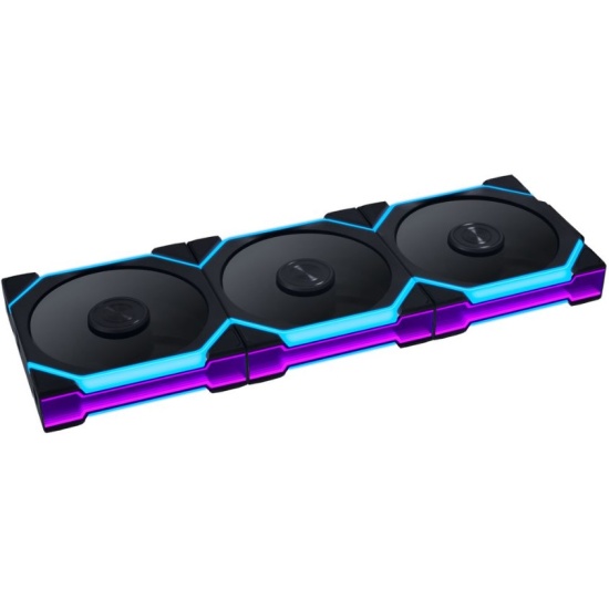 Комплект вентиляторов (3шт.) Lian Li UNI FAN SL FLEX 120 Reverse Blade G9F.12RSL1F3B.R0