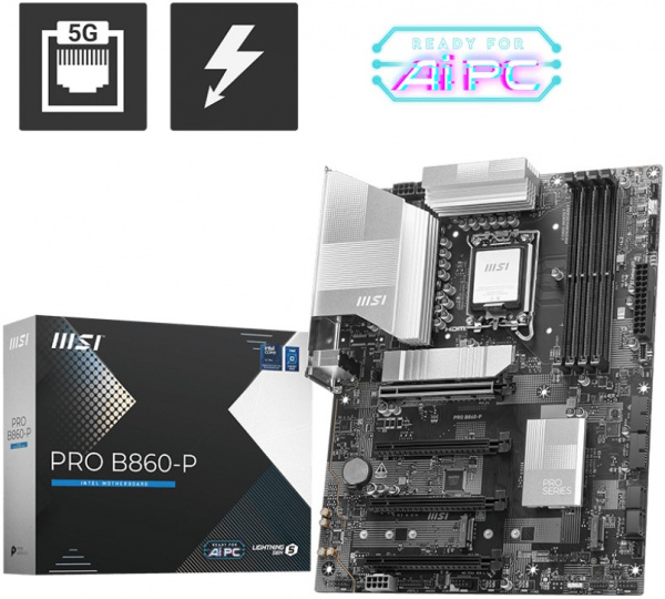 Материнская плата 1851 MSI PRO B860-P