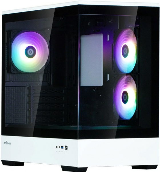 Корпус ZALMAN P30 BW, MATX, BLACK/WHITE