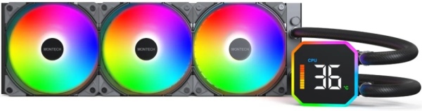 Водяное охлаждение Montech HyperFlow Digital 360 Black