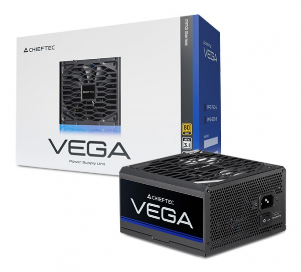 Блок питания 850W Chieftec Vega PPG-850-S ATX 3.1 80 PLUS GOLD BS