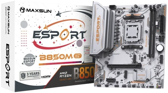 Материнская плата MS-eSport B850M WIFI ICE
