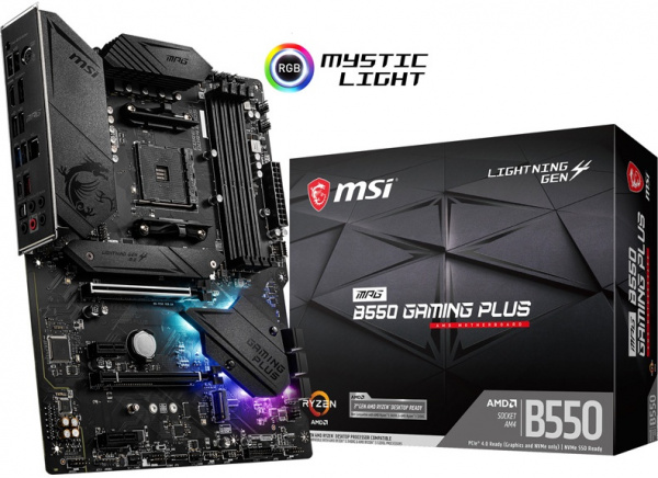 Материнская плата AM4 MSI MPG B550 GAMING PLUS