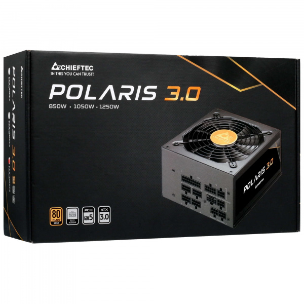 Блок питания 1250W Chieftec Polaris PPS-1250FC-A3