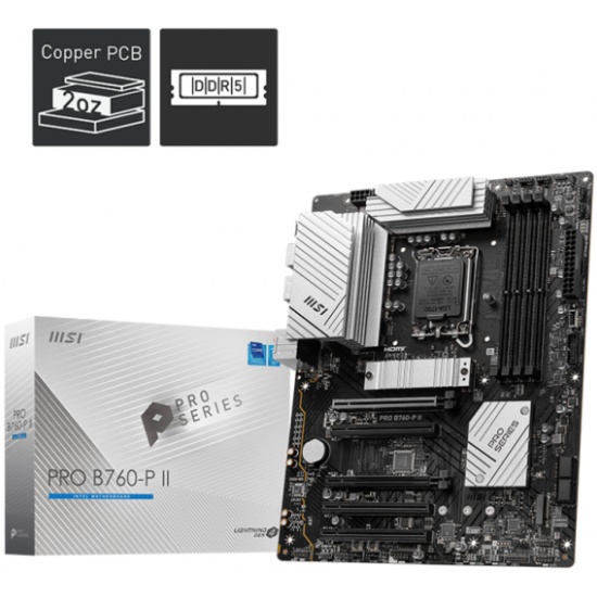 Материнская плата LGA1700 MSI PRO B760-P II