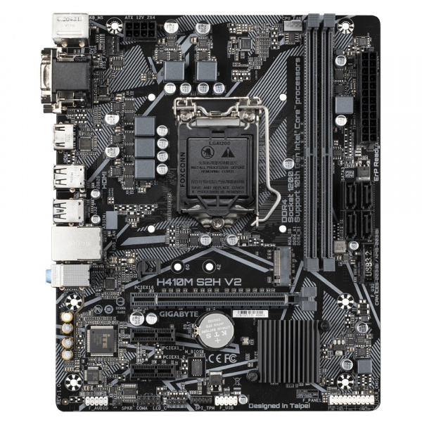 Материнская плата Gigabyte H410M S2H V2