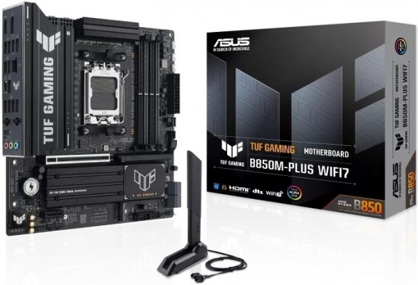 Материнская плата AM5 ASUS TUF GAMING B850M-PLUS WIFI7