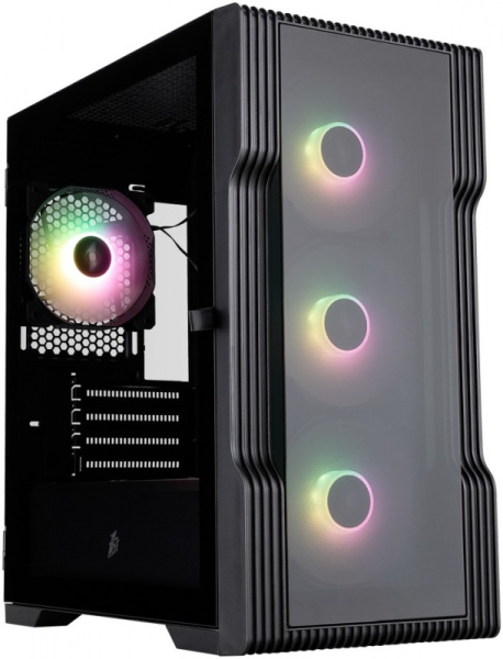 Корпус 1STPLAYER TRILOBITE T3-G ARGB Black / T3-G-BK-4F7