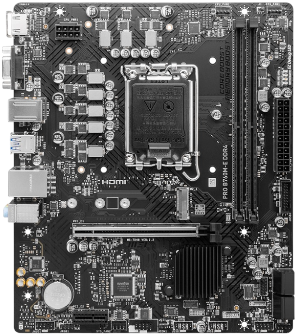 Материнская плата PRO B760M-E DDR4 2