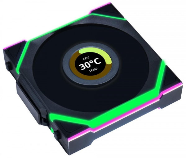 Вентилятор LIAN LI UNI FAN SL-INF LCD 120 Reverse Blade / G99.12RSLLCD1W1B.R0