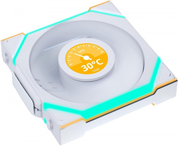 Вентилятор LIAN LI UNI FAN SL WIRELESS LCD 120 Reverse White / G99.12RSLLCD1W1W.R0