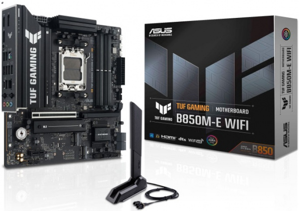 Материнская плата AM5 ASUS TUF GAMING B850M-E WIFI