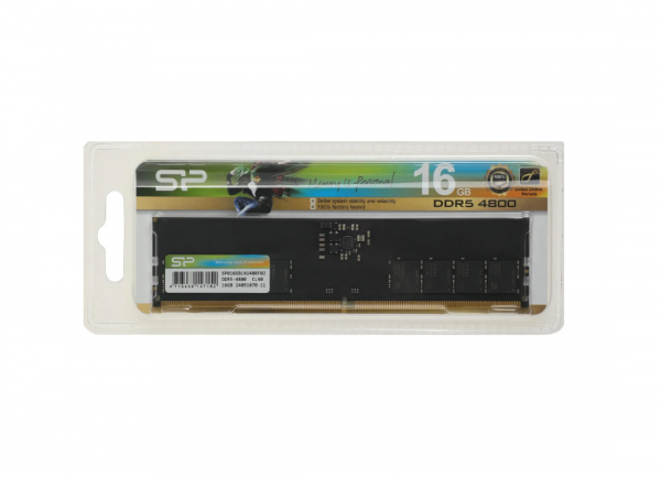 Модуль памяти DDR5 16Gb 4800MHz Silicon Power SP016GBLVU480F02