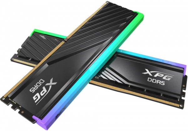 Модуль памяти DDR5 32GB (2x16Gb) 6000MHz ADATA LANCER BLADE AX5U6000C3016G-DTLABRBK RGB Black BS