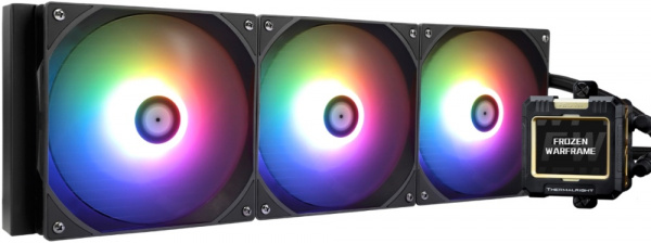 Водяное охлаждения Thermalright Frozen Warframe 420 Black ARGB 3x140mm ARGB PWM Fans / TRFW420AB