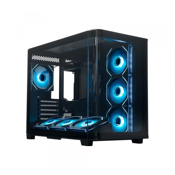 Корпус XASTRA QR500 7ARGB-FM-C10-UC Black / QR500-7FM12A-C10-UC