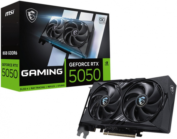 Видеокарта RTX5050 8Gb MSI GAMING OC