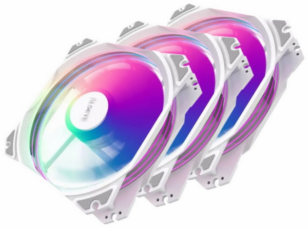 Комплект вентиляторов Alseye M120-PWA KIT FAN 3*120mm AURA RGB
