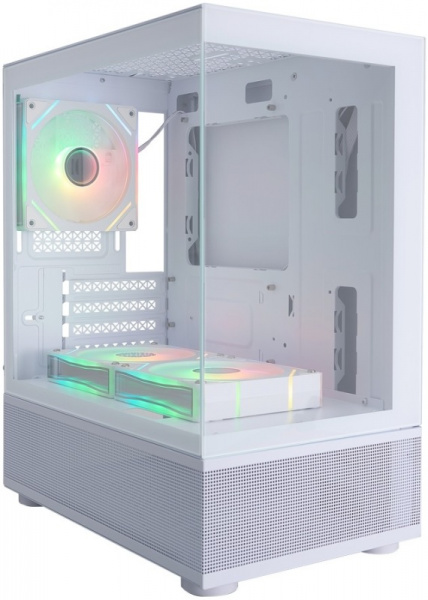 Корпус 1STPLAYER MIKU Mi2-A ARGB White / Mi2-A-WH-2FC7R-W-1FC7-W