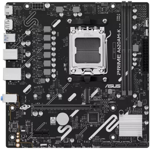 Материнская плата AM5 ASUS PRIME A620AM-K